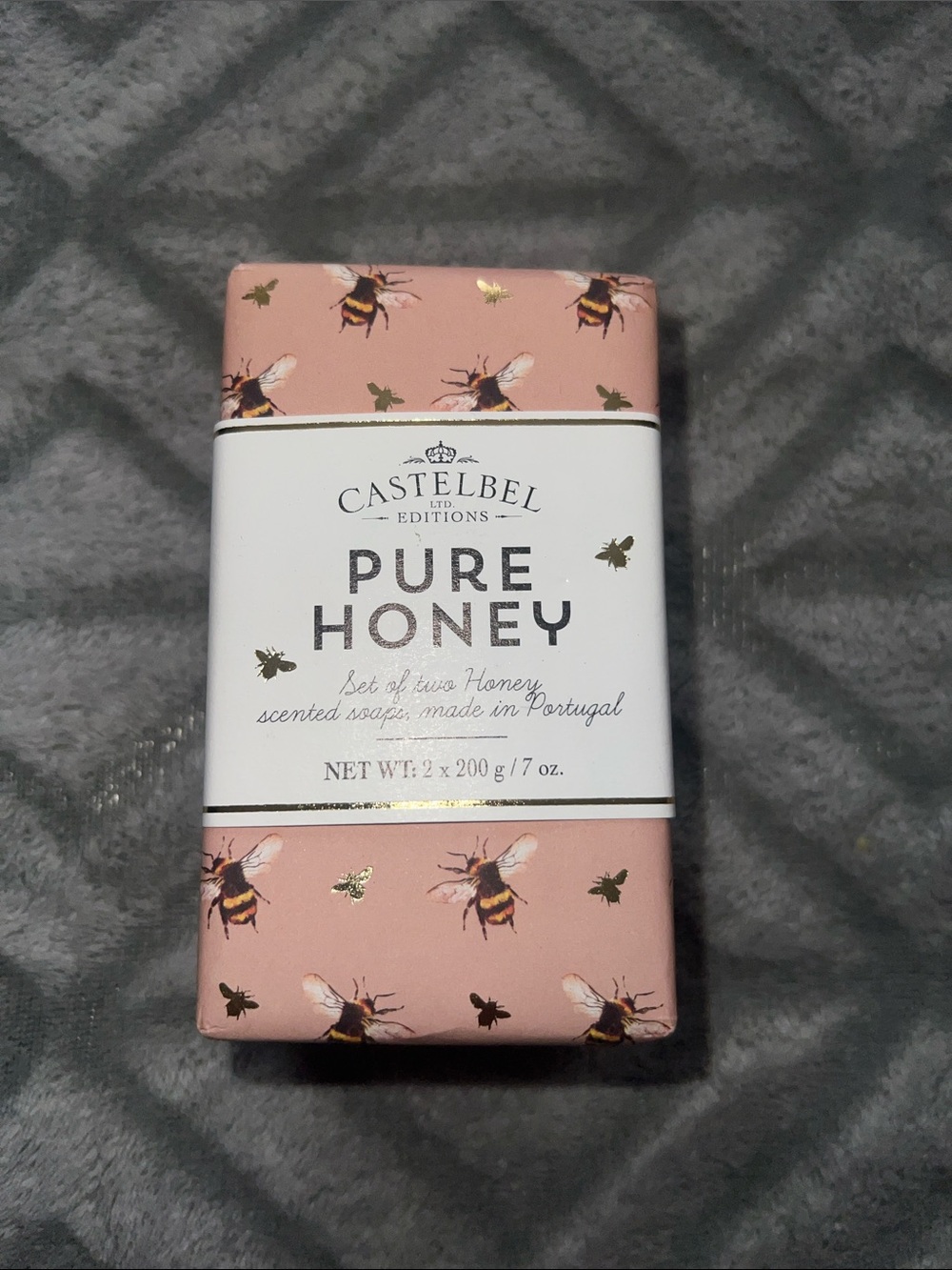 Castelbel Pure Honey Scented Soap Set of 2